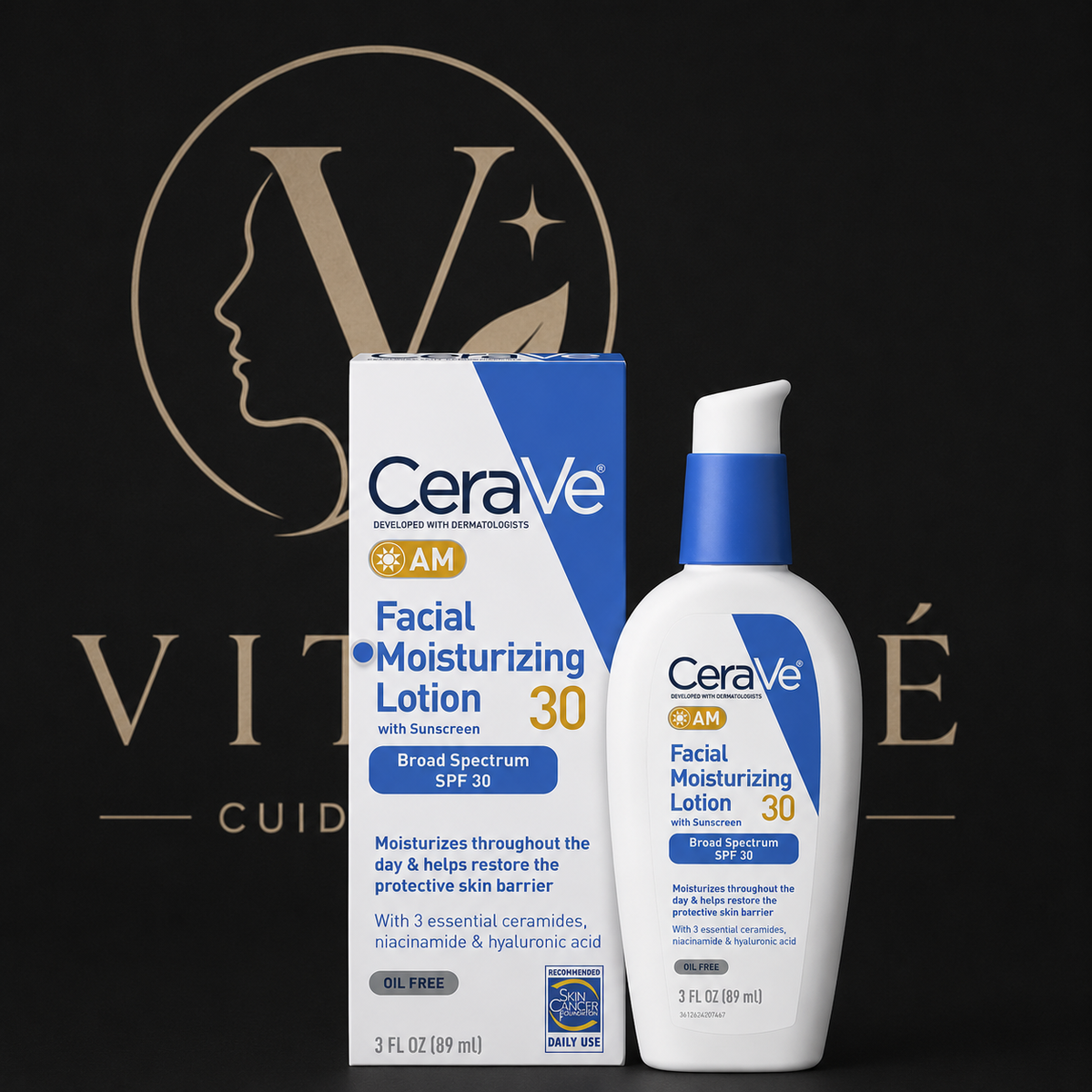 CeraVe Loción Facial Hidratante AM SPF 30
