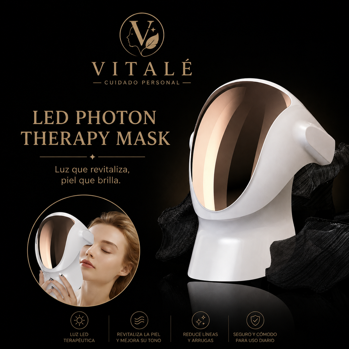 LED Radiance Skin Therapy Mask