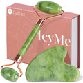 Rodillo Facial y Gua Sha de Jade BAIMEI